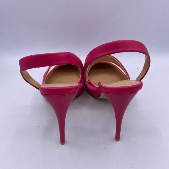 XYD Slingback Pointed Toe On High Heels Dress Shoe - Picture 6 of 11